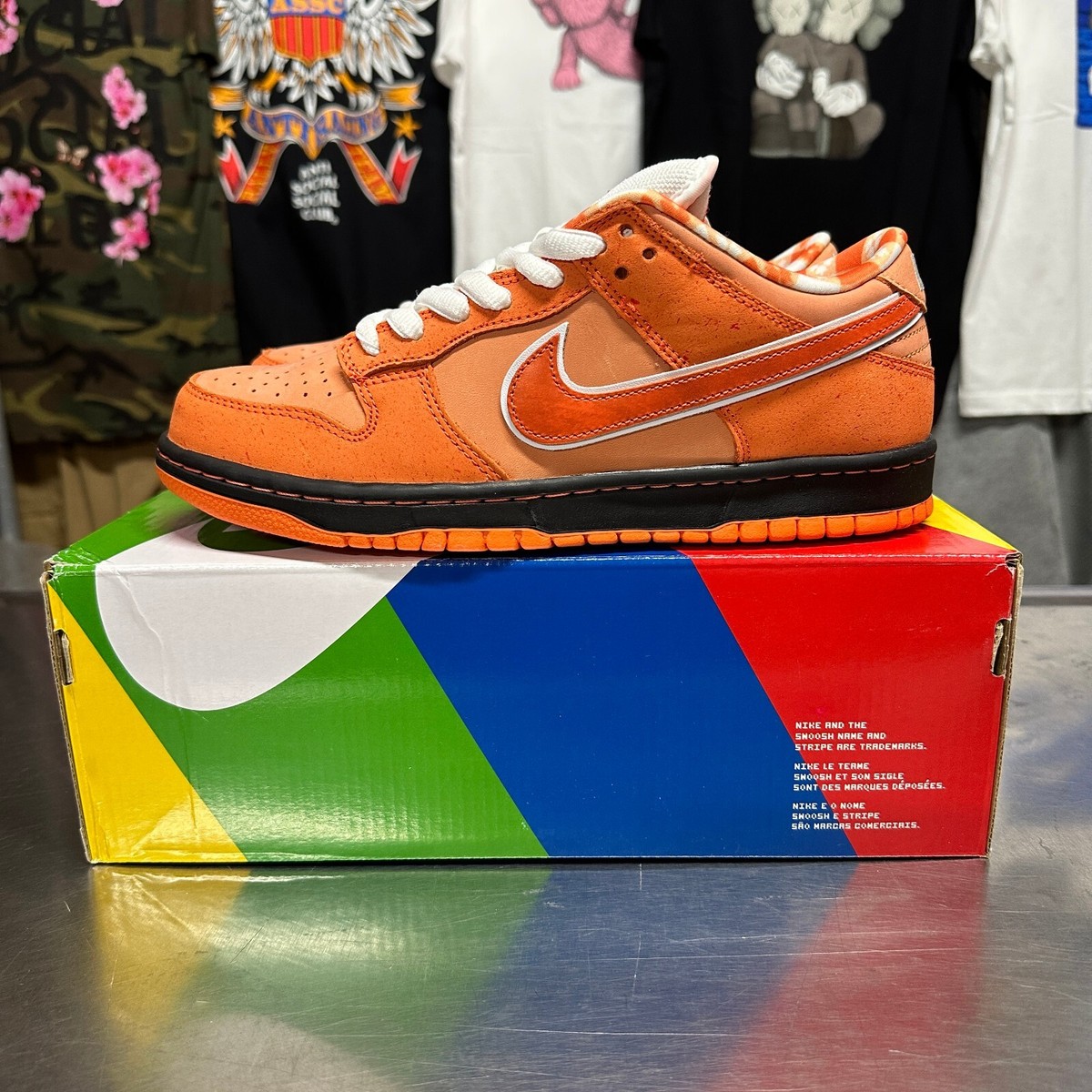 Nike SB Dunk Low Concepts Orange Lobster FD8776-800 (Special Box
