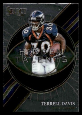 2021 Panini Select #HT-13 Terrell Davis Denver Broncos