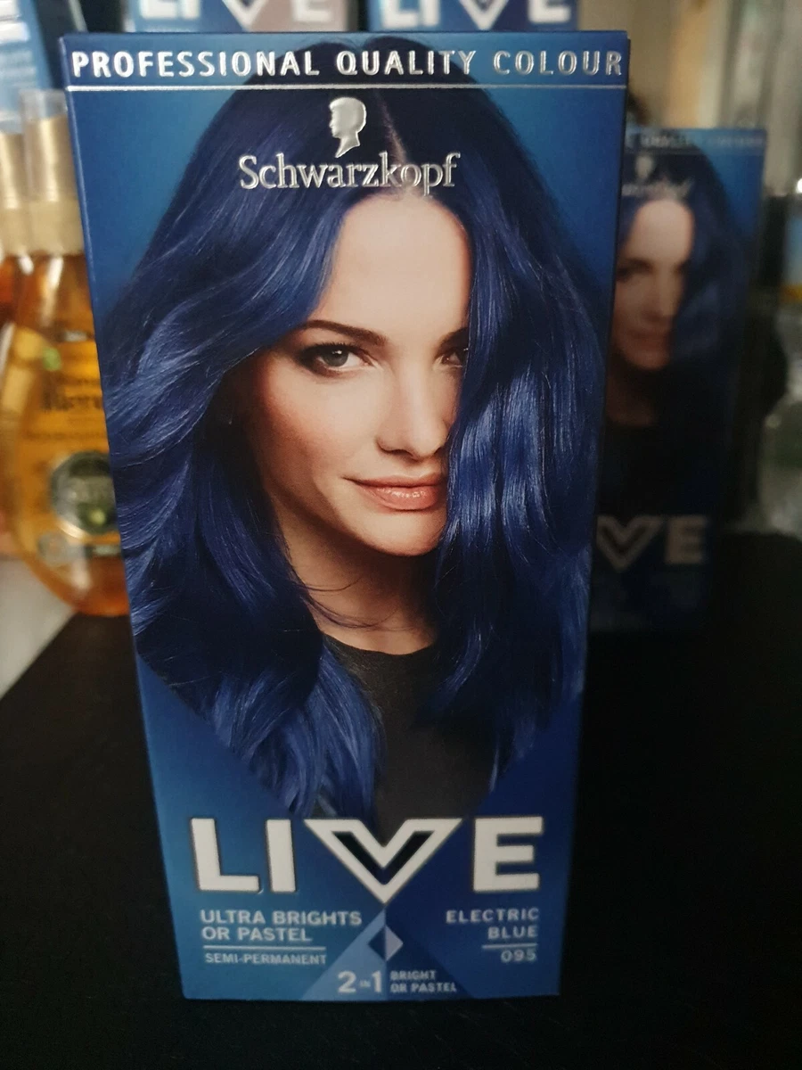 Top 145+ electric blue hair colour latest camera.edu.vn