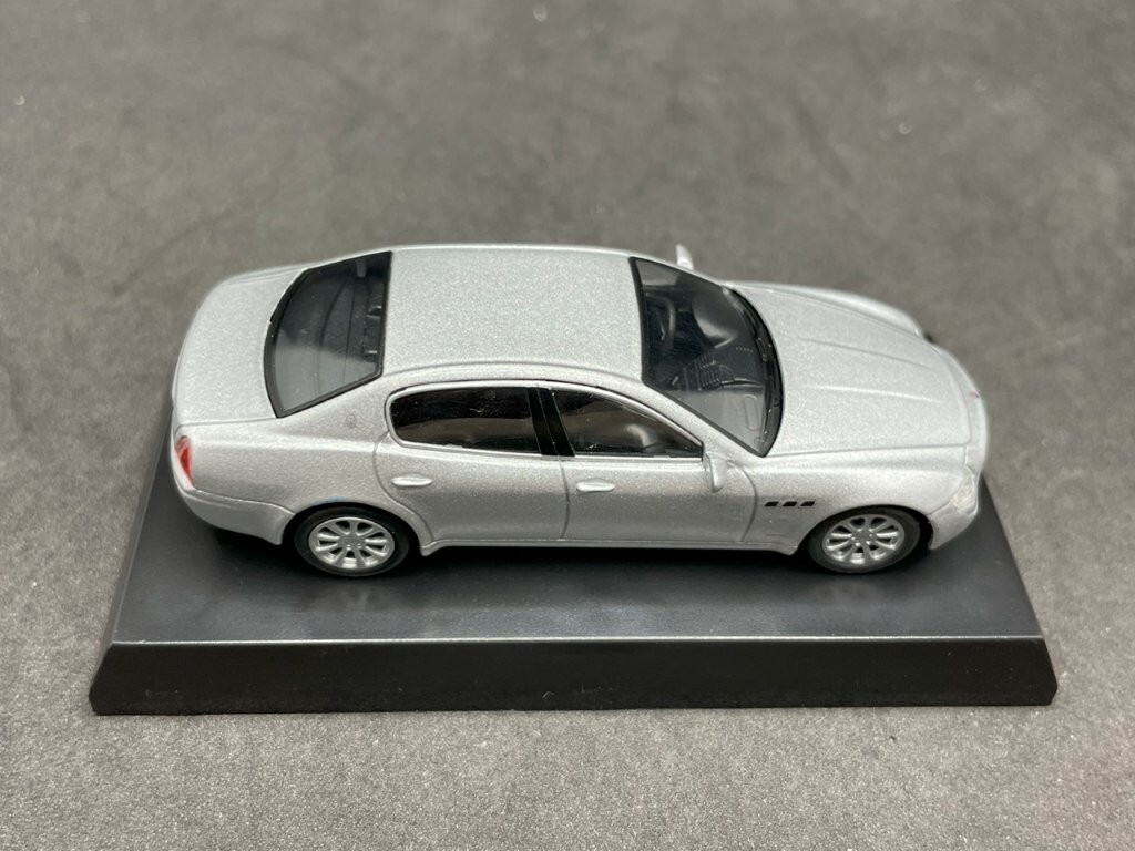 Kyosho 1/64 Maserati collection Quattroporte Silver diecast