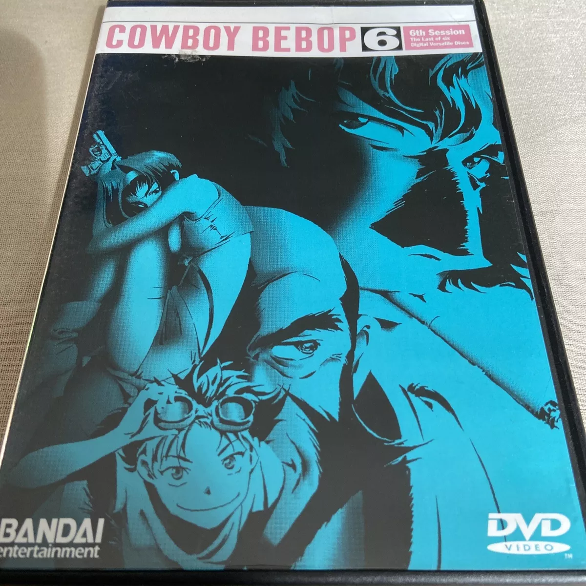 Cowboy Bebop: Session 6 (DVD, 2004) W/ Insert 6th Last Season Anime Bandai Enter