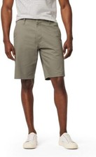 Men's 10.5" Casual Chino Shorts Premium Stretch Fabric Non 5 Pocket Design