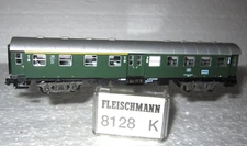 FLEISCHMANN 8128K N DB 1st/2nd CLASS LOCAL PASSENGER CAR NOS NIB Ep IV AByg 503