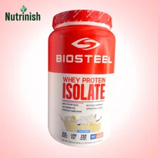 BioSteel Grass Fed Whey Protein Isolate 1.8 Lbs Vanilla