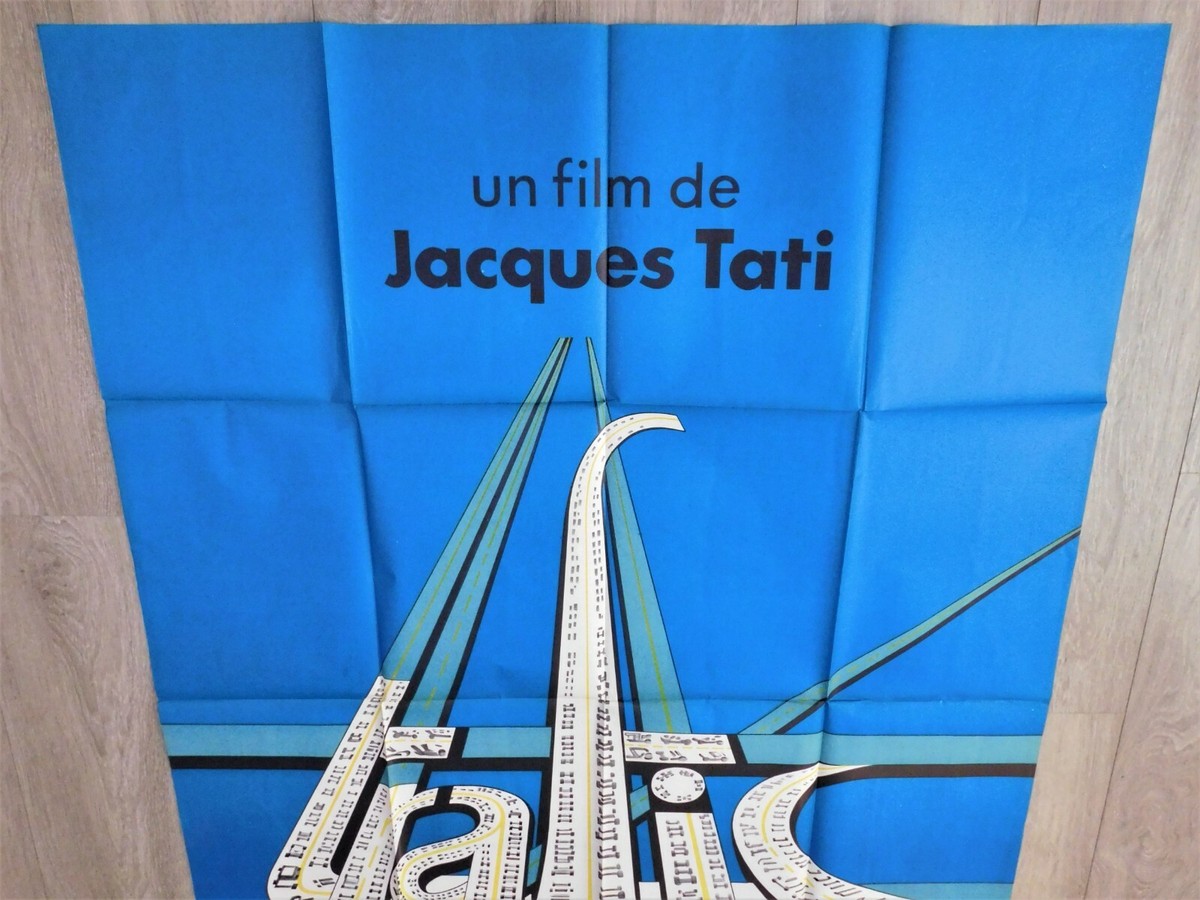 Char41　TRAFIC トラフィック フランス映画 ポスター Char41 TRAFIC トラフィック フランス映画 ポスター Trafic