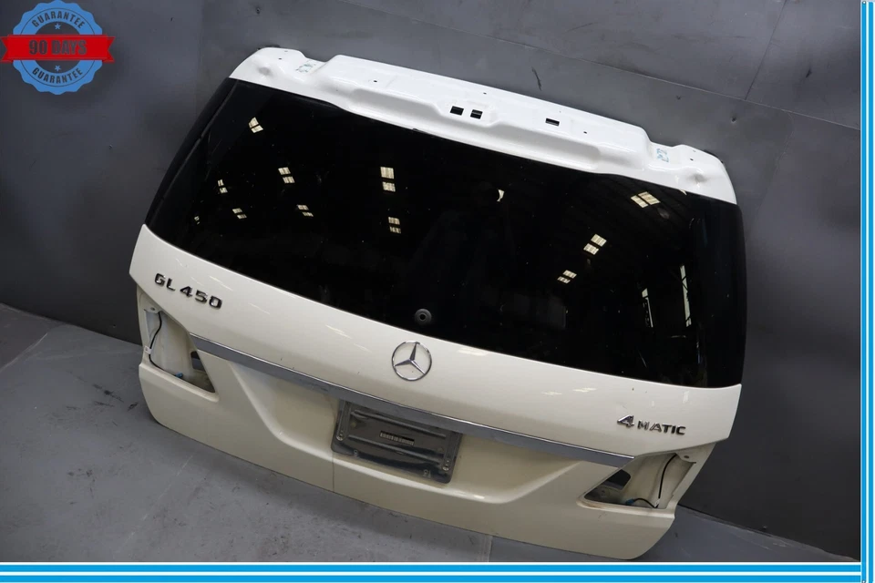 13-16 Mercedes X166 GL450 GL550 tapa maletero puerta levadiza portón trasero portón trasero carcasa OEM Foto 3 de 4