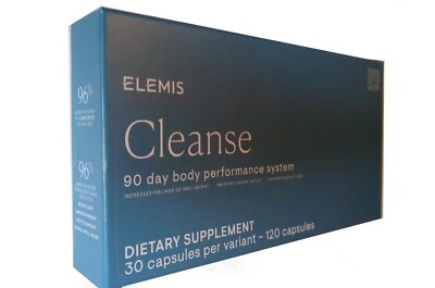 Elemis Cleanse 90 Day Body Performance System Expires 2028