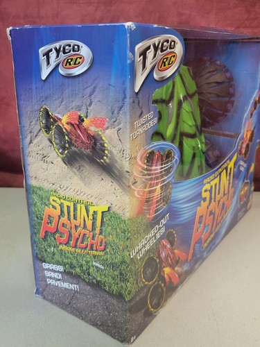 Mattel Tyco R/C Stunt Psycho Radio Control Car Vehicle New - Picture 3 of 4