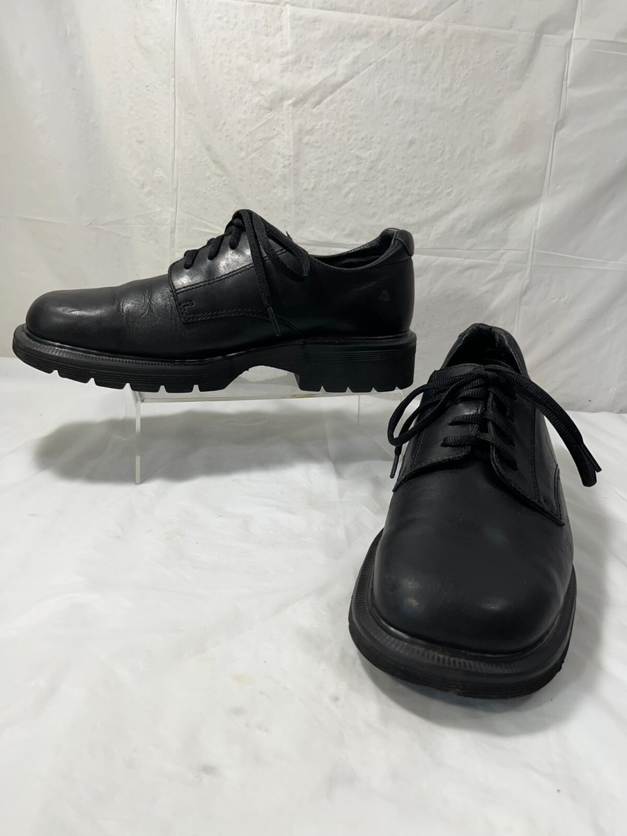 Dr Martens 9258 PLATFORM ENGLAND Black Leather Lace Up Shoes  display picture 1