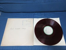 Red Nichols All Time Japan Promo Test White Label Red Wax Vinyl LP Five Pennies