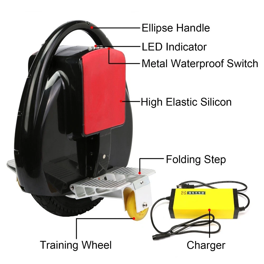 Comfortable One wheel Transporter Portable Electric Unicycle Scooter 14