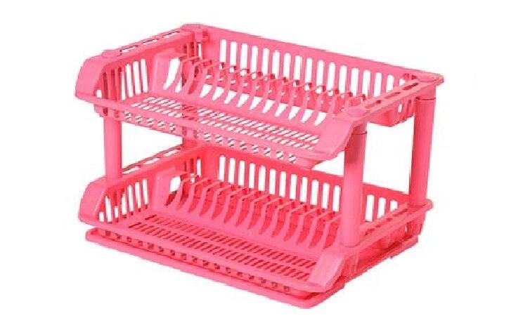 Pink Dish Drainer 