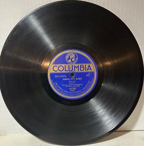 WILBUR SWEATMAN/LOUISIANA FIVE COLUMBIA 2768 Kansas City Blues/ Alcoholic Blues