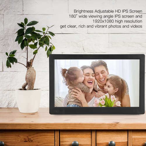 New 15.6in Digital Photo Frame With Remote Control 1920x1080 IPS Support USB HD - Picture 2 of 13
