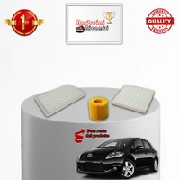 Kit Wartung 3 Filter FüR Toyota Auris 1.8 108KW 147CV Von 2009 Bis 2012