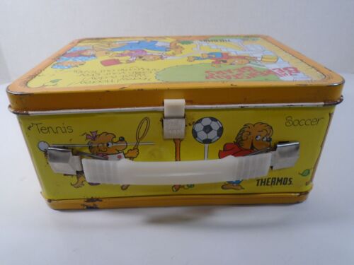 Berenstain Bears 1983 - lonchera de metal (mira) - Imagen 6 de 9