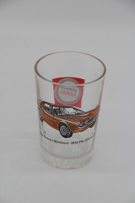 Trinkglas Stinnes Tankstelle FANAL Auto Motiv Alfa Romeo Montreal Sammelglas
