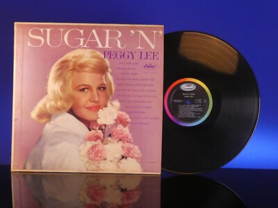 Peggy Lee   Sugar 'N' Spice Vinyl LP Record Album Capitol Records T-1772 (1962)