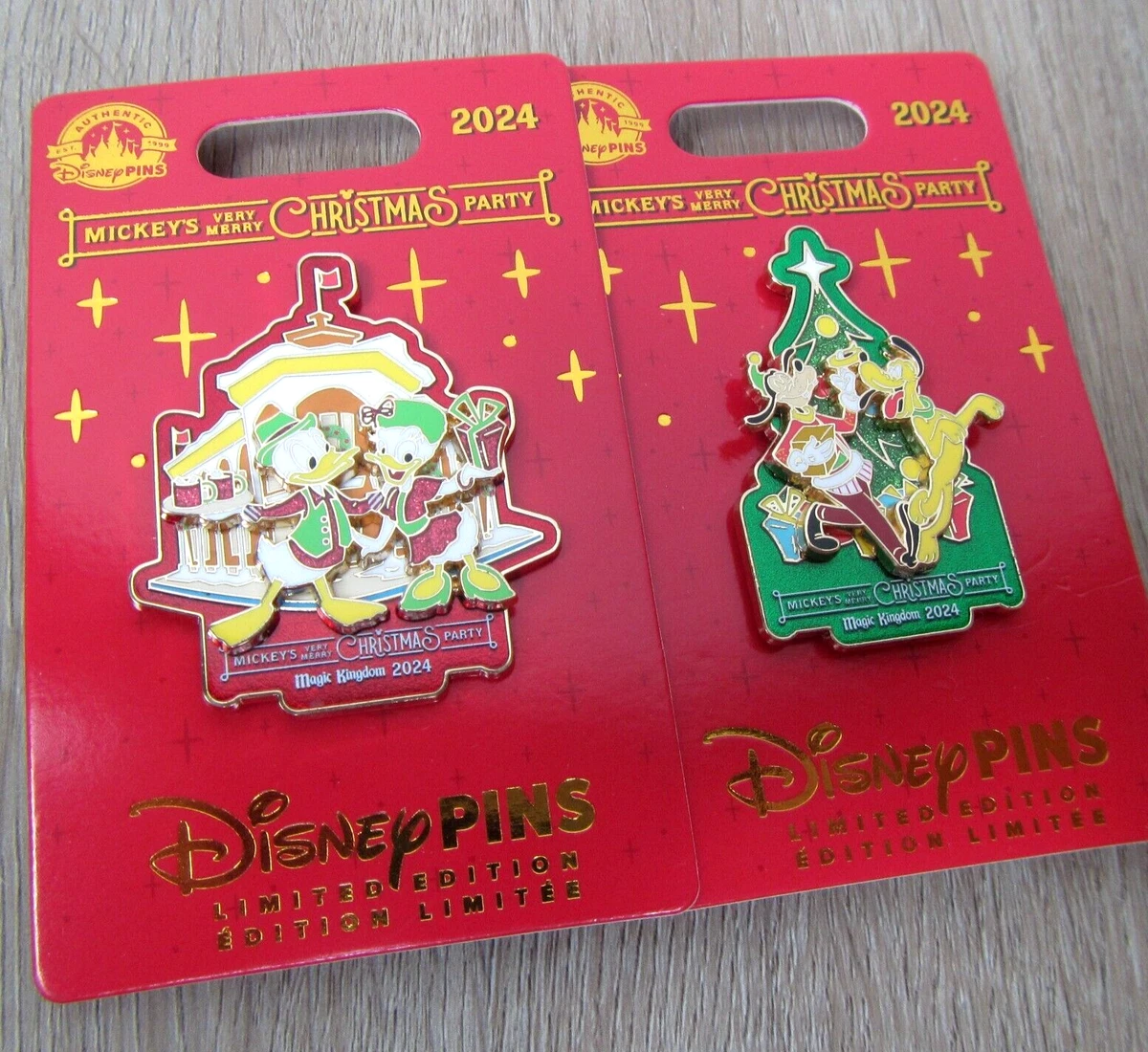 mickeys very merry christmas party pins products for sale | eBay