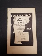 LAMOILLE COUNTY VERMONT  CENTENNIAL CELEBRATION 1836-1936 Morrisville Stowe VT