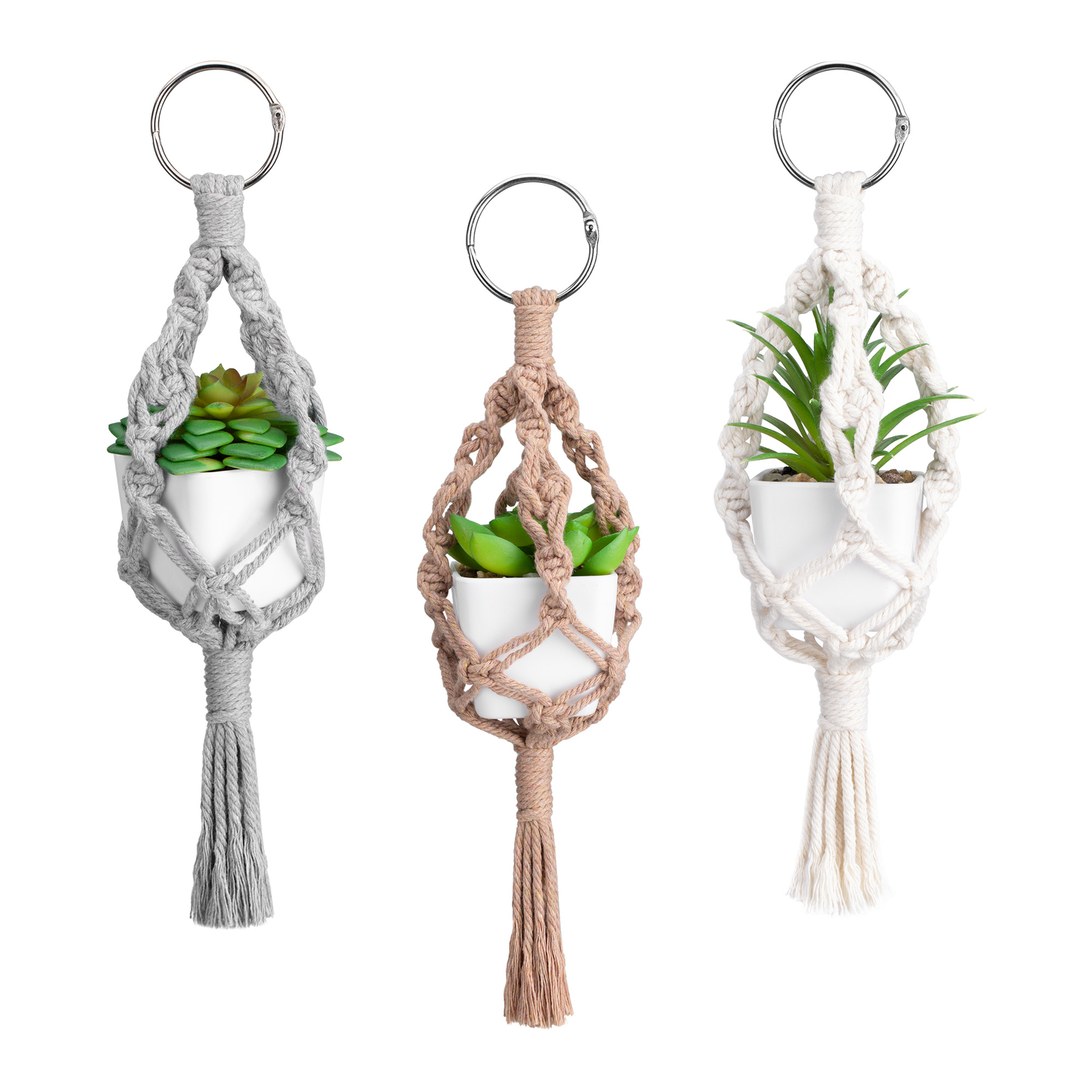 3-кратный короткий рукав для фланцевых перчаток Makramee от Blumentopf Makramee Deko