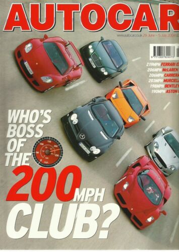 Auto 29. Juni 2004, 200mph, Mini Cabrio, 350Z, Smart, Skoda Octavia - Bild 1 von 3