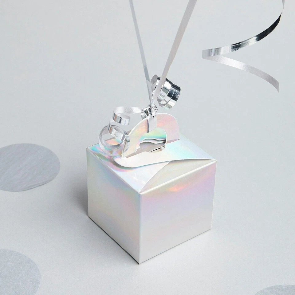 Birthday Party Cake Box Weights Multi Balloons Helium Weights String Party Boxes - Image 3 of 4