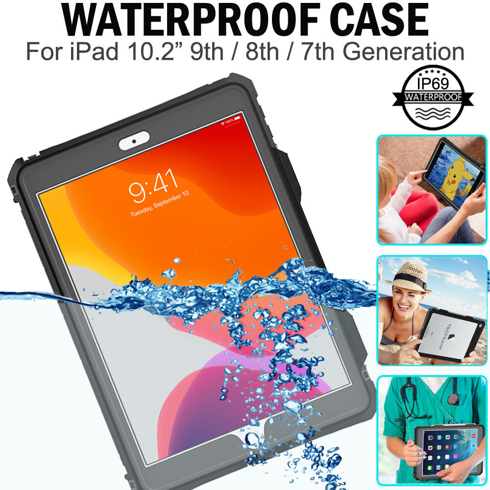 For Apple iPad 9th 8th 7th Gen Tough Shockproof WATERPROOF