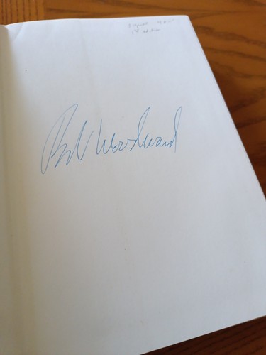 signed, Plan of Attack, 2004, first edition, Bob Woodward, HCDJ - Picture 2 of 9