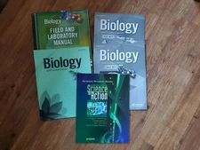 Abeka Biology Lot Of Keys & Field And Lab Manuel & Science In Action