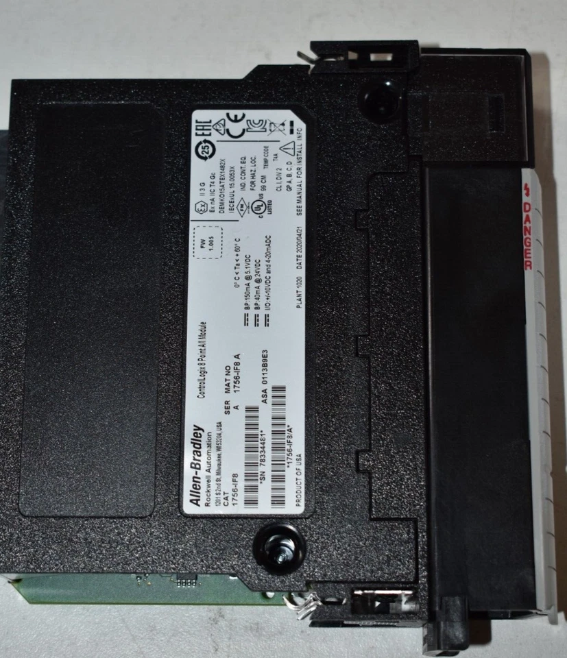 1756sc-IF8u SPECTRUM CONTROLLOGIX  ANALOG INPUT MODULE SER A NEW OLD STOCK - Image 2 of 3