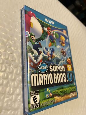 New Super Mario Bros. U (Nintendo Wii U, 2012 brand new factory sealed