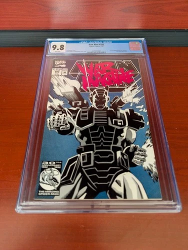 EXCELLENT!  Iron Man #282 1992 1st Full Appearance of War Machine CGC 9.8 GRADED