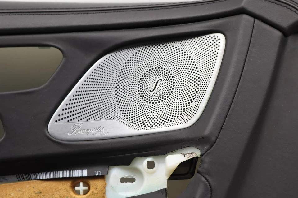 Mercedes-Benz S63 AMG 2014-2019 - Panel de moldura de puerta delantera izquierda / tarjeta 2227207500 Foto 4 de 4