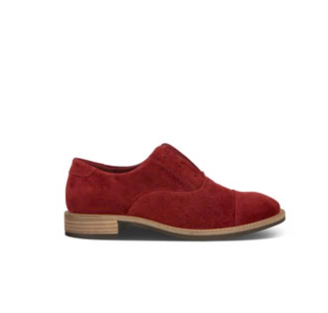 Mocassino ECCO donna Sartorelle 25 sartoriale slip on rosso syrah taglia 9 40 us intime ottimeioni!