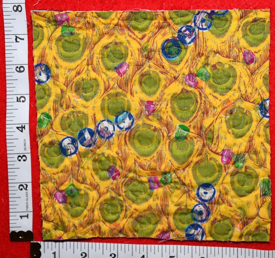 Vintage/Antique Applique Cutter Quilt Block Piece Ladybug Candle Mat ...