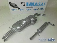 Imasaf Auspuffset Ab Kat für Skoda Octavia + Combi 2.0 85KW 1999-2007| Msd+Esd