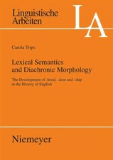 Lexical Semantics and Diachronic Morphology C...