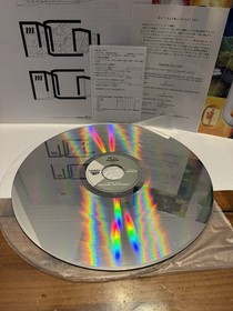 3D museum Laser Disc W/ Manual, Survey Card And 3D Glasses Japan