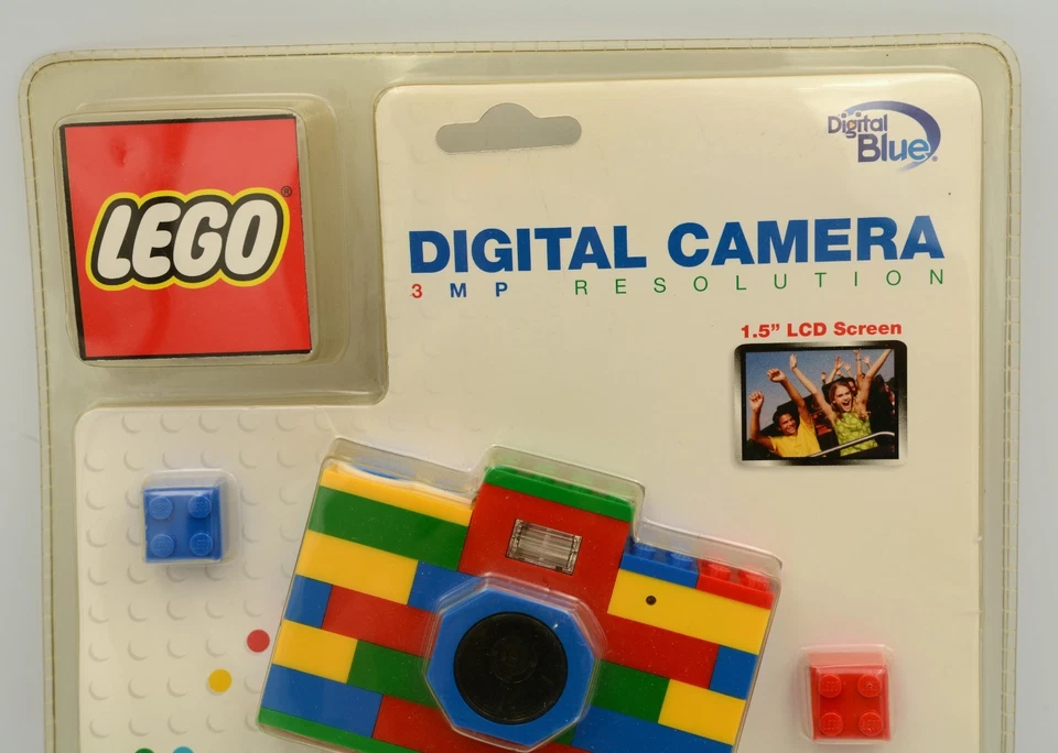 Rare LEGO 2009 Digital Camera 3MP 80 Shots Age 7+ NEW SEALED - Image 2 of 4
