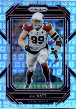 2022 Panini Prizm Pandora Premium Silver Holo /400 #8 J.J. Watt DEF Arizona