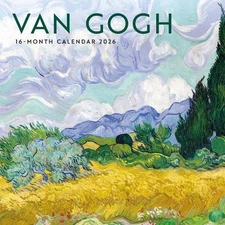 2026 Van Gogh Mini Wall Calendar Multi-Lingual by Carousel Calendars (English)