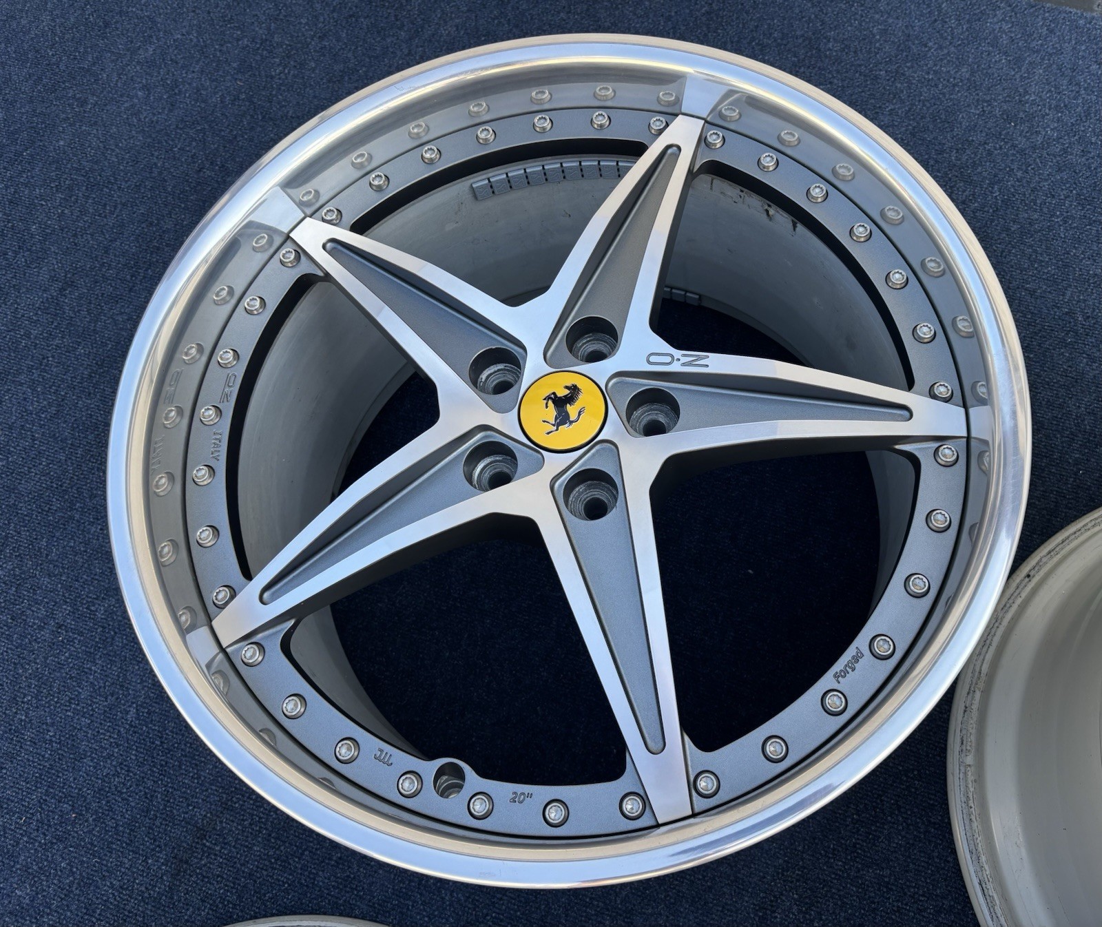 20" FERRARI 599 GTB 612 SCAGLIETTI OZ RACING WHEELS 599 HGTE FORGED RIMS