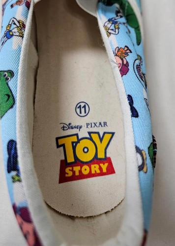 Disney Pixar Men's Toy Story Character Slip-On Shoes Size 11 - Picture 6 of 8