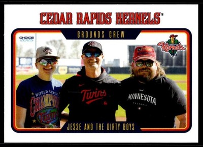 2025 Kyle Helmke Choice Minor League Rookie Cedar Rapids Kernels Twins