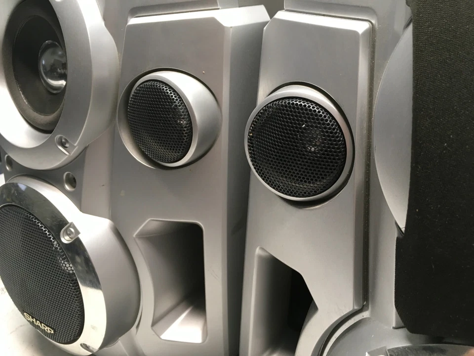 Par de Alto-falantes Sharp CP-BA150 - Testado - Imagem 2 de 4