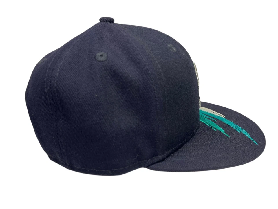 SEATTLE MARINERS New Era Teal/Blue MLB BASEBALL SNAPBACK Kid Team Fan YOUTH CAP - Image 4 of 4