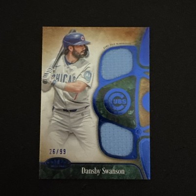 2026 Topps Tier One - Dansby Swanson Dual Relic /99 Cubs