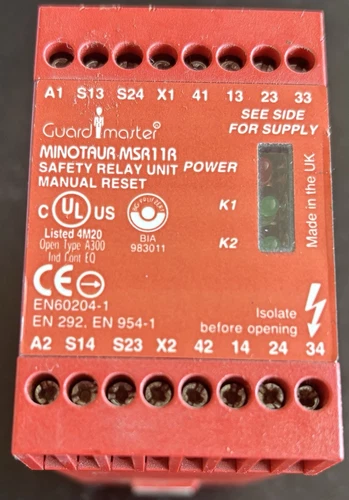 ALLEN BRADLEY 440R-J23044..Dual Channel Safety Relay…24Vdc….Tested