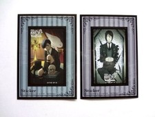 Novelty Black Butler/Sticker 2 Types Ciel Phantomhive/Sebastian Michaelis Shippi